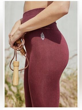 Free People Good Karma High-Rise 7/8 Length Leggings